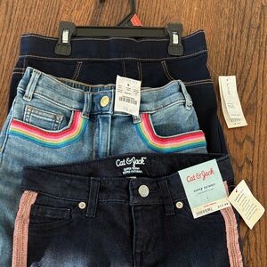3 Pairs of NEW Girl Size 7 Jeans
